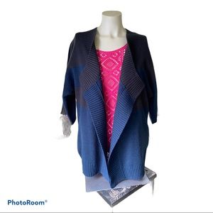 Color Block Open Front Cardigan by Gap size M
